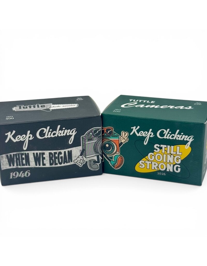 Tuttle Cameras Limited 80th Anniversary 2 Pack 35mm Film