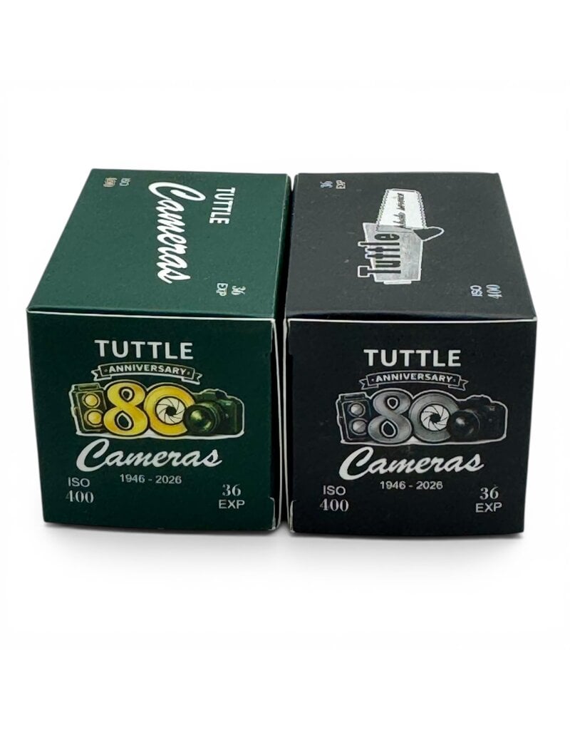 Tuttle Cameras Limited 80th Anniversary 2 Pack 35mm Film