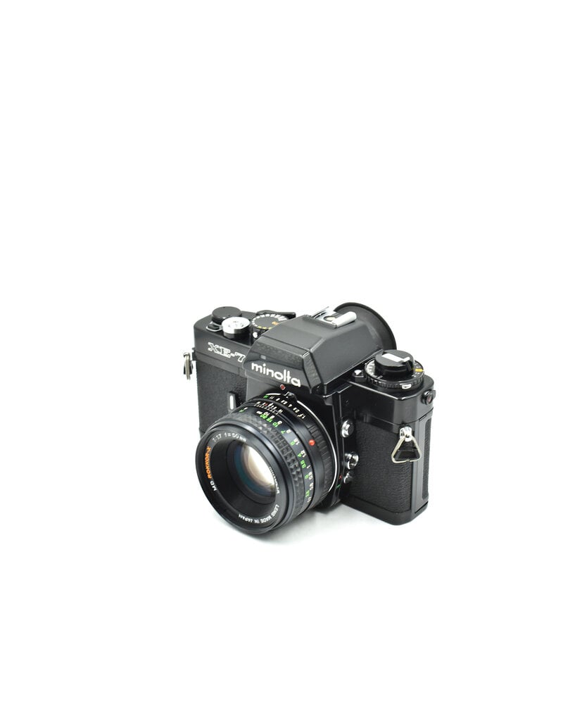 Minolta Pre-Owned Minolta XE-7 w/50mm F1.7 (35mm Film Camera)