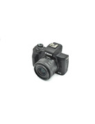 Canon Pre-Owned Canon EOS M50 w/15-45mm F3.5, Black {24.1MP}