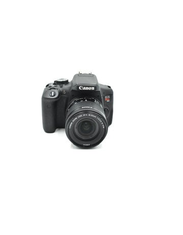 Canon Pre- Owned Canon EOS Rebel T6I w/18-55 DSLR Camera, Black {24MP}