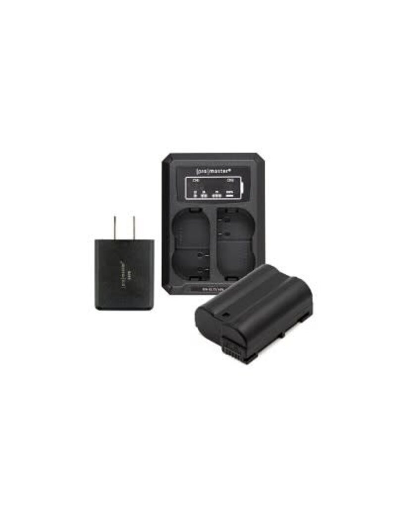 Promaster Battery & Charger Kit for Nikon EN-EL15c