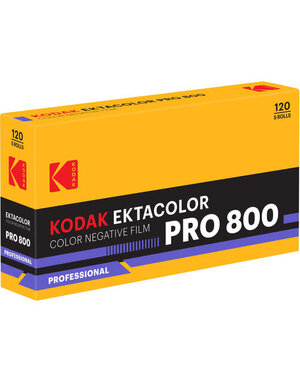 Kodak Kodak Ektacolor Pro 800 Color Negative Film (Single Roll)