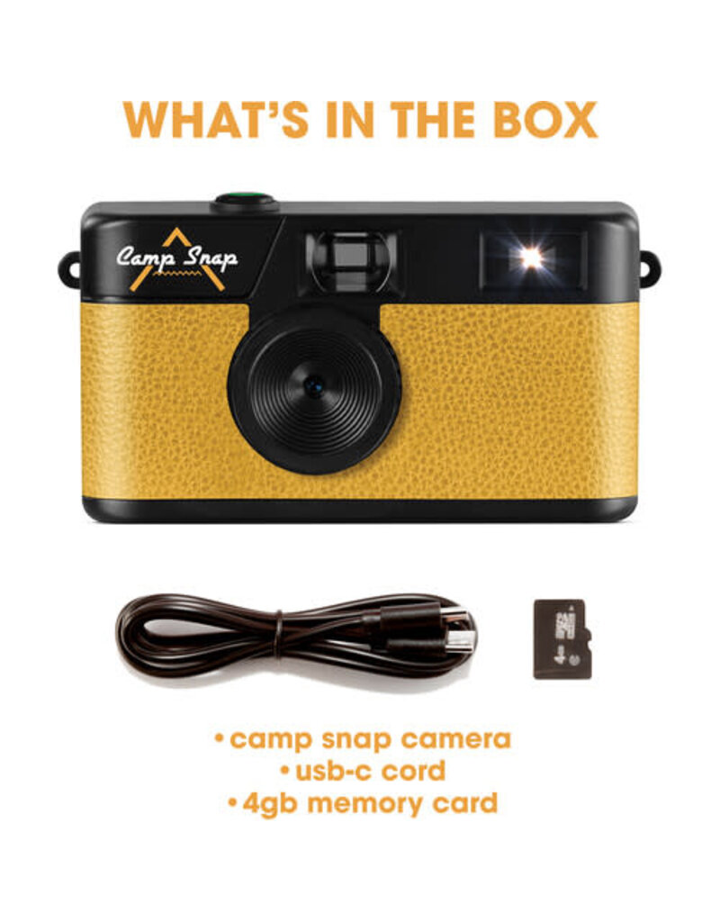 Camp Snap Camp Snap CS-V105 Screen-Free Digital Camera (Sunbeam Yellow)