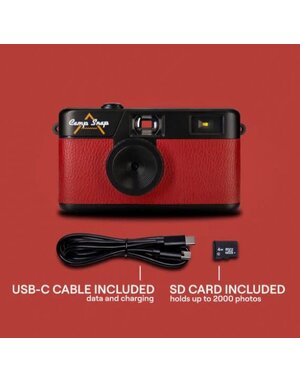 Camp Snap Camp Snap CS-V105 Screen-Free Digital Camera (Crimson Red)