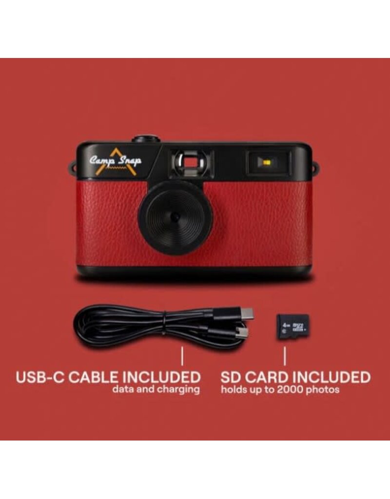 Camp Snap Camp Snap CS-V105 Screen-Free Digital Camera (Crimson Red)