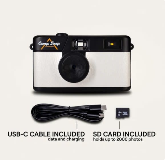 Camp Snap CS-V105 Screen-Free Digital Camera (Arctic White