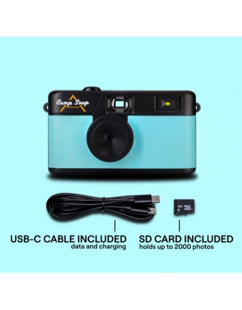 Camp Snap Camp Snap CS-V105 Screen-Free Digital Camera (Seaglass Blue)