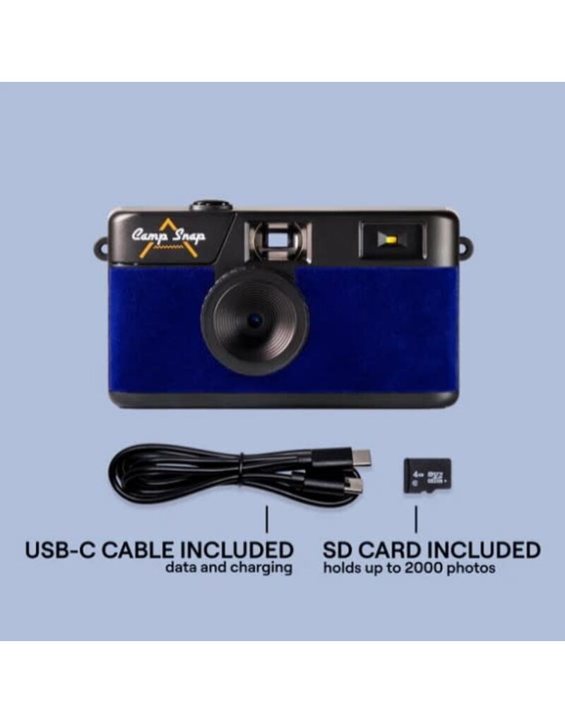 Camp Snap Camp Snap CS-V105 Screen-Free Digital Camera (Blue Velvet)