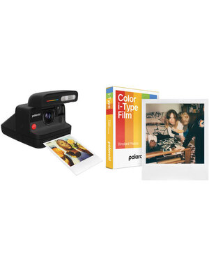 Polaroid Polaroid Flip Instant Camera Color Starter Set (Black, 8 Exposures)