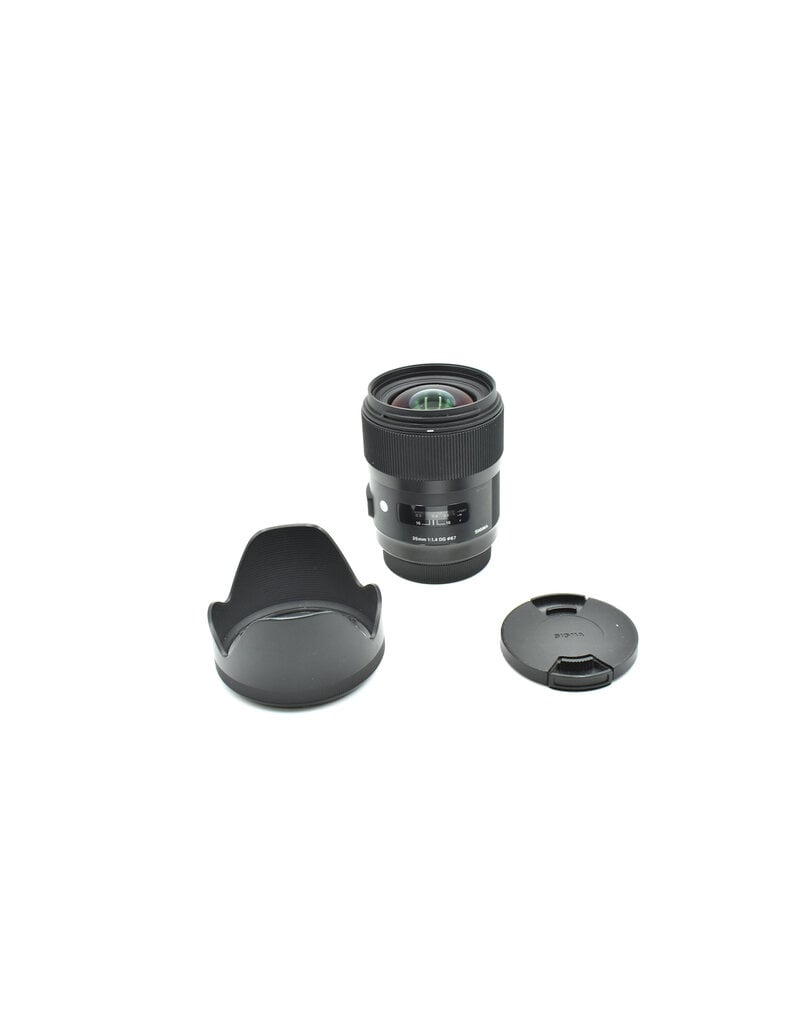 Canon Pre-Owned Sigma 35mm f/1.4 DG HSM A (Art) Full-Frame Lens For EF Mount