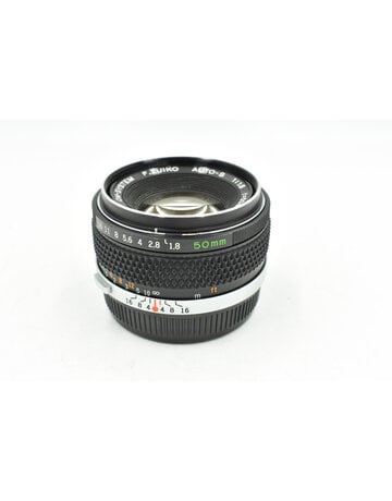 Olympus Pre-Owned Olympus OM-System F.Zuiko Auto-S 50mm f/1.8 Lens