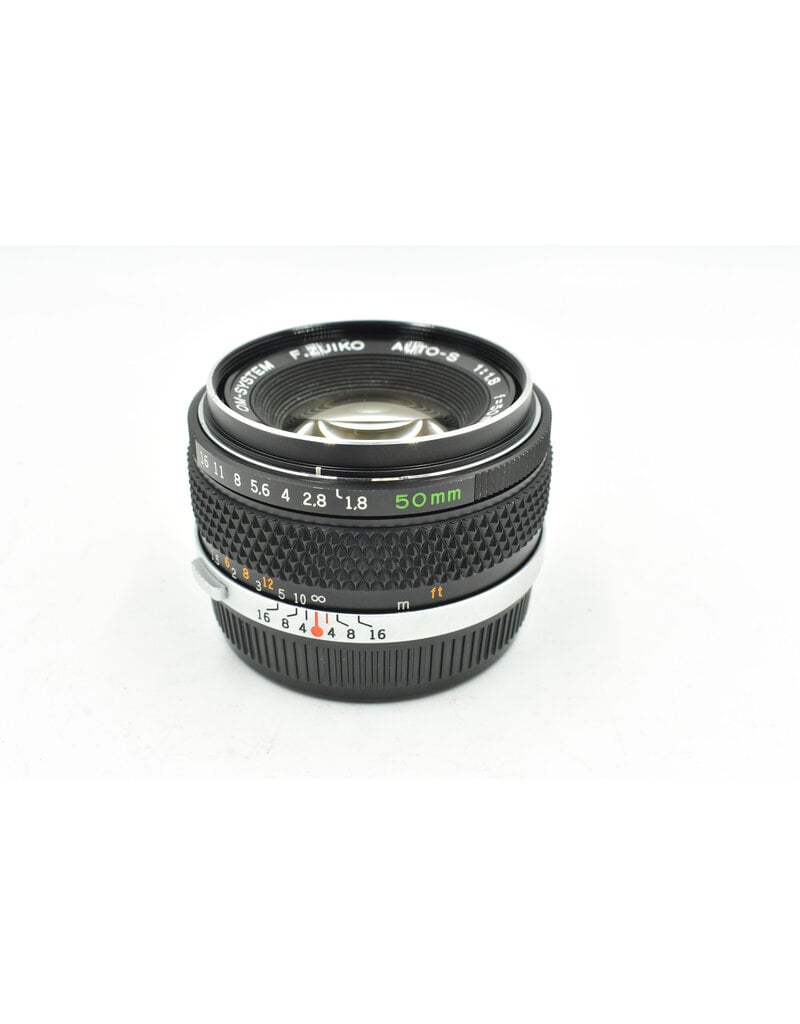 Olympus Pre-Owned Olympus OM-System F.Zuiko Auto-S 50mm f/1.8 Lens