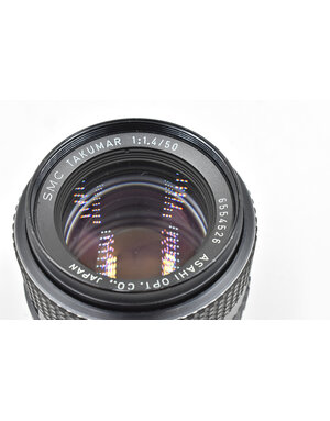 Pentax Pre-Owned Pentax SMC Takumar Asahi 50mm f1.4 M42 Screw Mount Lens