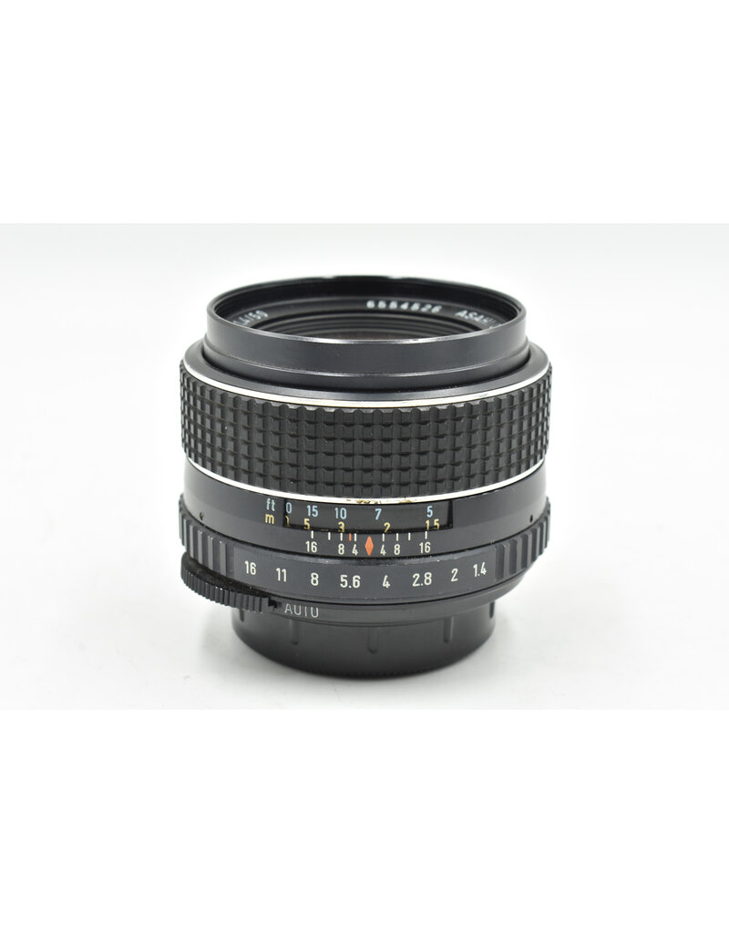 Pentax Pre-Owned Pentax SMC Takumar Asahi 50mm f1.4 M42 Screw Mount Lens