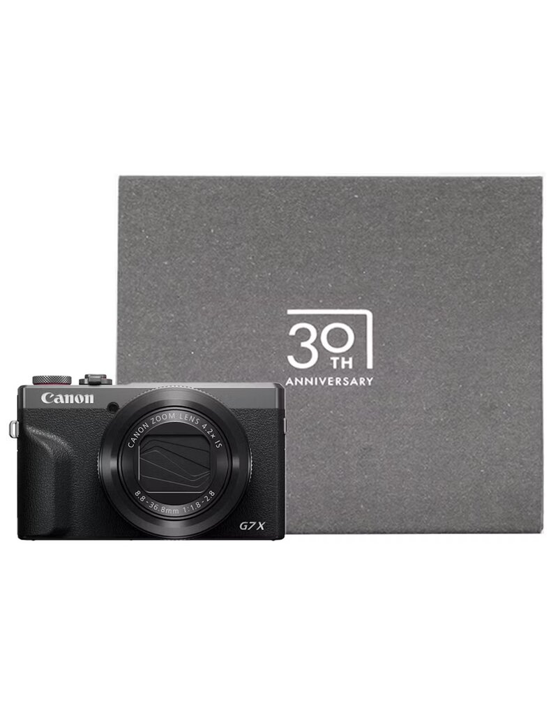 Canon Canon PowerShot G7 X Mark III Digital Camera Kit (30th Anniversary Graphite Limited Edition)