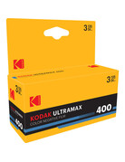 Kodak Kodak Eastman UltraMax 400 Color Negative Film (35mm Roll Film, 24 Exposures, 3-Pack)