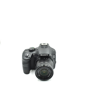 Sony Pre-Owned Sony Alpha a3000 20.1MP Digital SLR Camera w/ Sony 18-35mm Lens