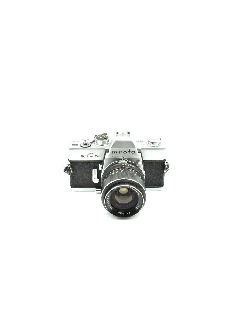 Minolta Pre-owned Minolra SRt101 w/ 35mm F2.8 (35mm Film Camera)