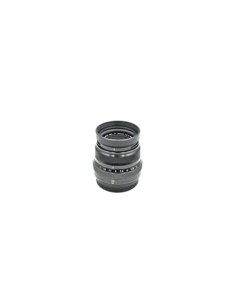 Fujifilm Pre-owned FUJIFILM XF 35mm f/2 R WR Fujinon APS-C Lens for X-Mount, Black {43}