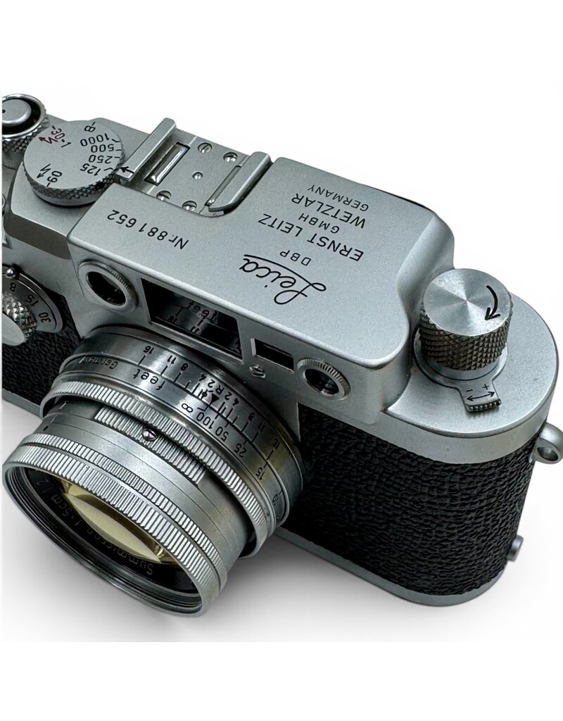 Pre-Owned Leica IIIG 35mm Rangefinder Camera With Summicron 50mm F2