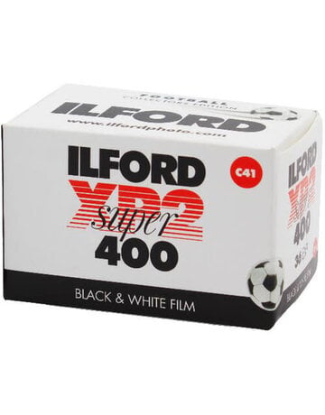 Ilford Ilford XP2 Super Black and White Negative Film (Football Limited Edition, 35mm Roll Film, 36 Exposures)
