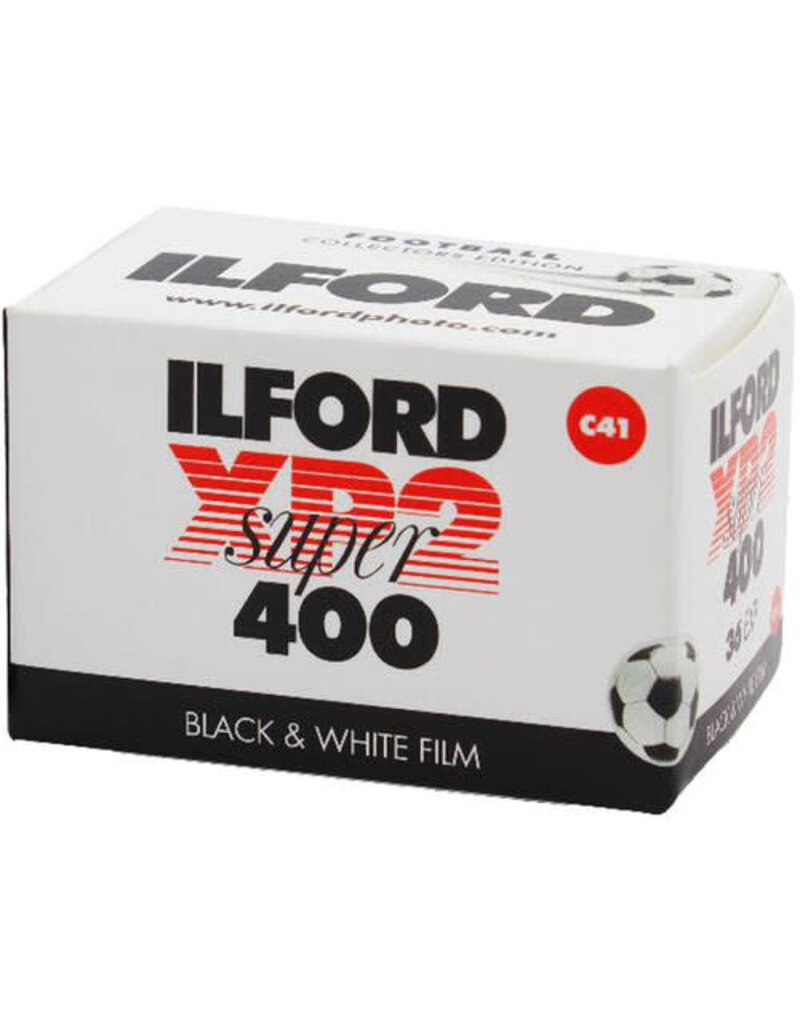 Ilford Ilford XP2 Super Black and White Negative Film (Football Limited Edition, 35mm Roll Film, 36 Exposures)