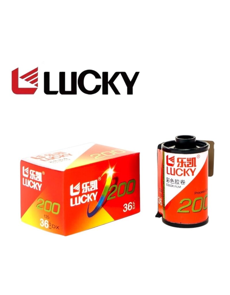 Lucky Lucky Film C200 Color Negative Film - 35mm, 36 Exposures