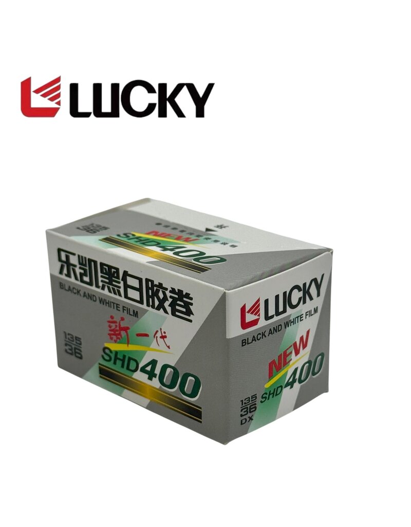 Lucky Lucky Luckypan SHD 400 Black & White Negative Film - 35mm Roll Film, 36 Exp.