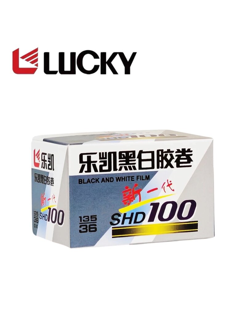 Lucky Lucky Luckypan SHD 100 Black & White Negative Film - 35mm Roll Film, 36 Exp.