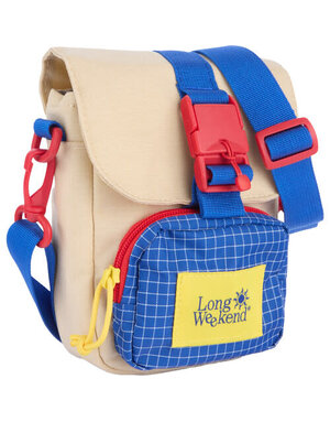 Long Weekend Crossbody Camera Pouch- Creme