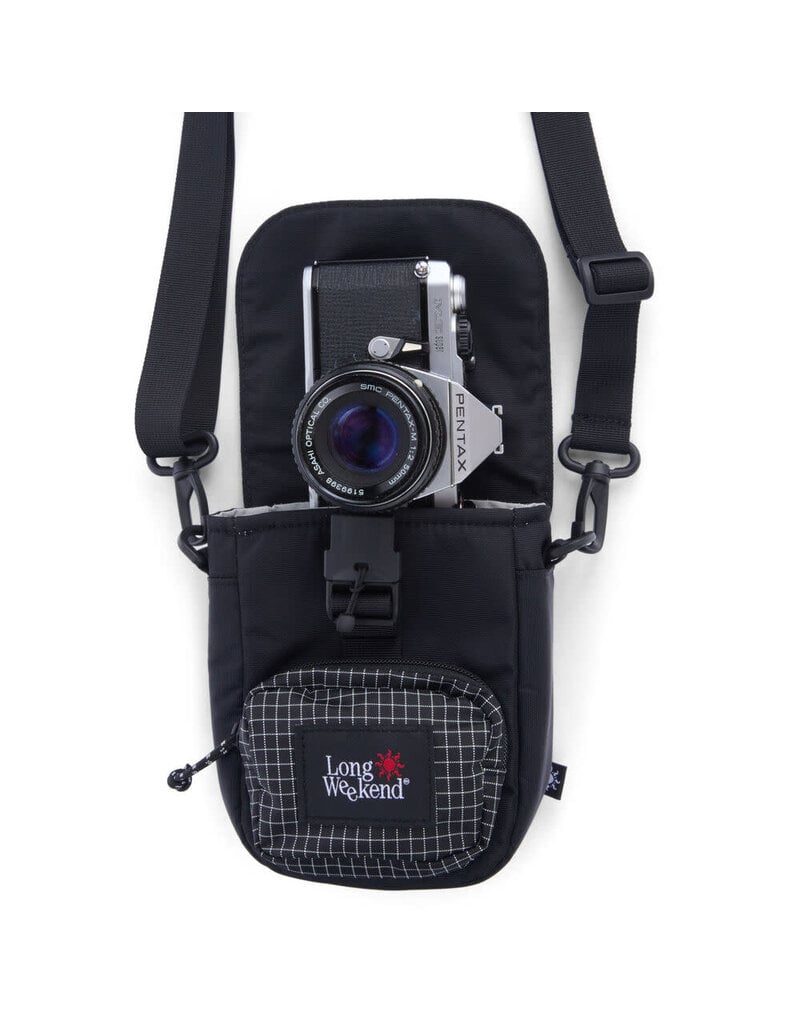 Long Weekend Crossbody Camera Pouch - Black