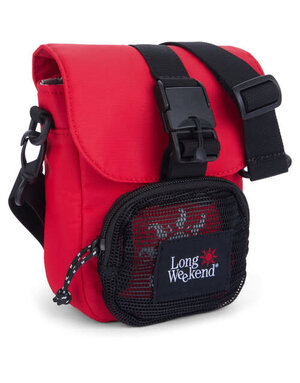 Long Weekend Crossbody Camera Pouch - Red