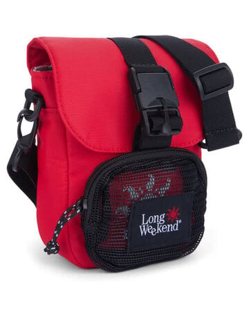 Long Weekend Crossbody Camera Pouch - Red