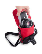 Long Weekend Crossbody Camera Pouch - Red