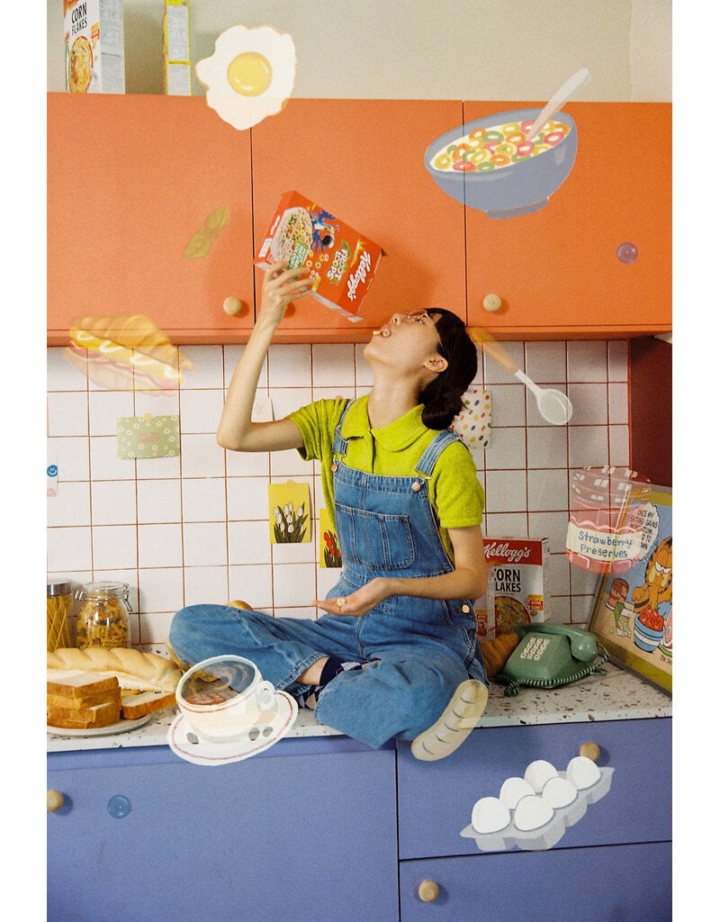 A Girl Has Film Breakfast Time 35mm 200 ISO Film 36 Exposure