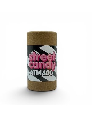 Street Candy STREET CANDY FILM ATM 400 Black and White Negative Film 35mm Film, 36 Exposures