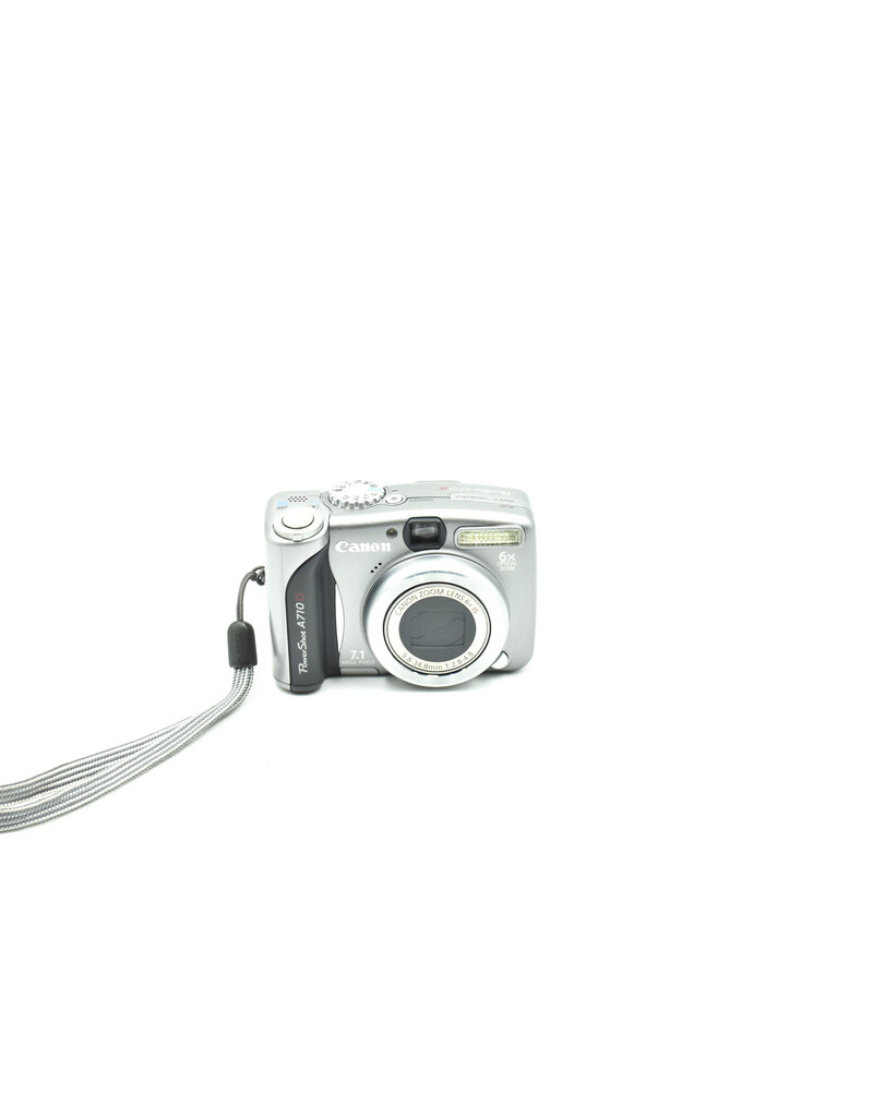 Canon Pre-Owned Powershot A710 IS Point and Shoot Camera (7MP)