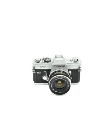 Canon Pre-owned Canon FT QL w/ 28mm F3.5FL Lens (35mm Film Camera)