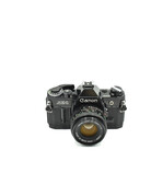 Canon Pre-Owned Canon AE-1 W/50mm F1.8 FD Lens (35mm Film Camera)