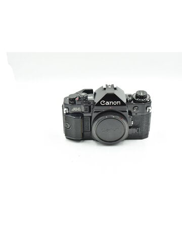 Canon Pre-owned Canon A-1 Black Body Only (35mm Film Camera)
