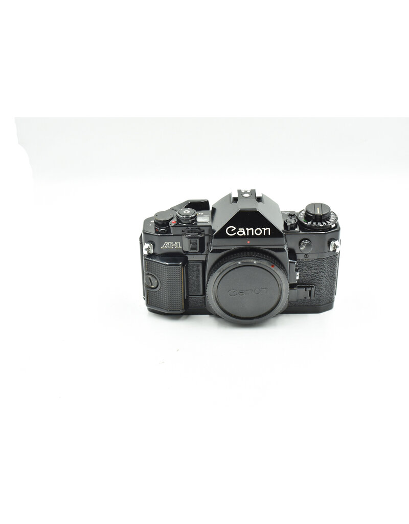 Canon Pre-owned Canon A-1 Black Body Only (35mm Film Camera)
