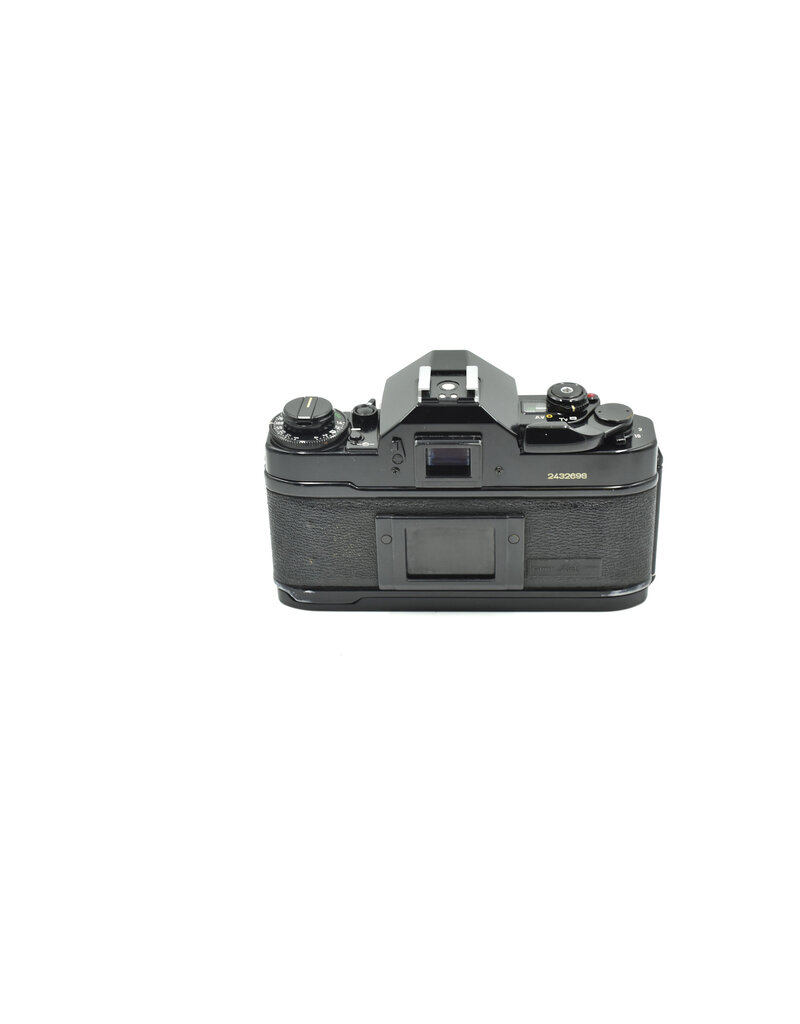 Canon Pre-owned Canon A-1 Black Body Only (35mm Film Camera)