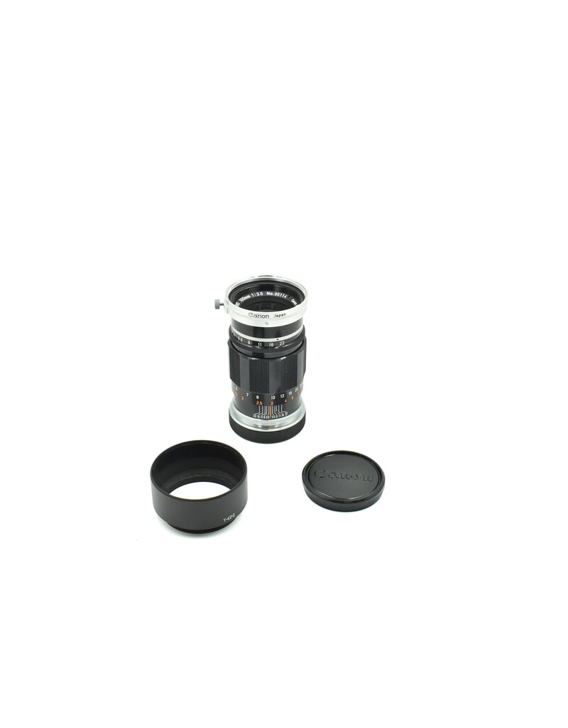Canon Pre-Owned CANON 100mm f3.5 lens leica screw mount LTM L39 canon