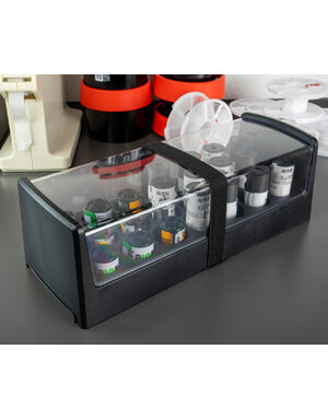 Optik Oldschool Optik Film Rack Holds 20 Rolls of Film 35/120 - Oldschool Black