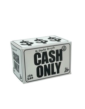 Mr. Negative Mr Negative $ Cash Only - 35mm B&W Film, 100 ISO, 36 Exposure