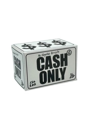 Mr. Negative Mr Negative $ Cash Only - 35mm B&W Film, 100 ISO, 36 Exposure