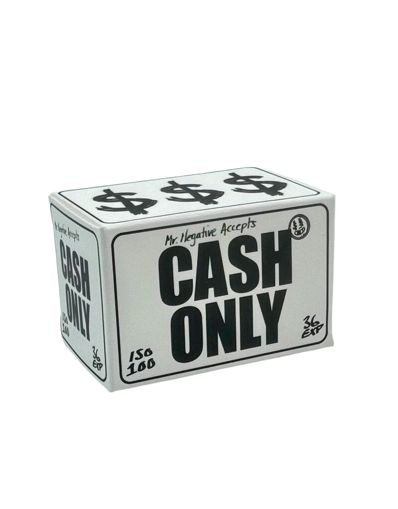 Mr. Negative Mr Negative $ Cash Only - 35mm B&W Film, 100 ISO, 36 Exposure