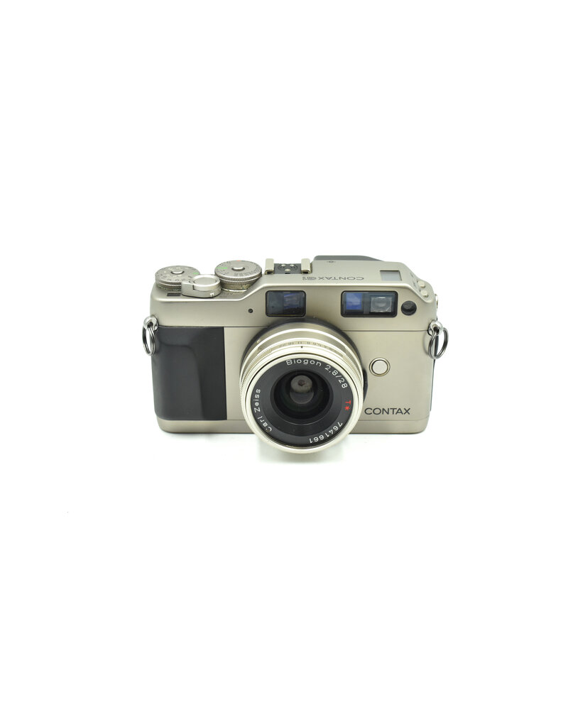 Pre-owned Contax G1 Rangefinder w/ Carl Zeiss T* 28mm f/2.8 Lens  Film Camera