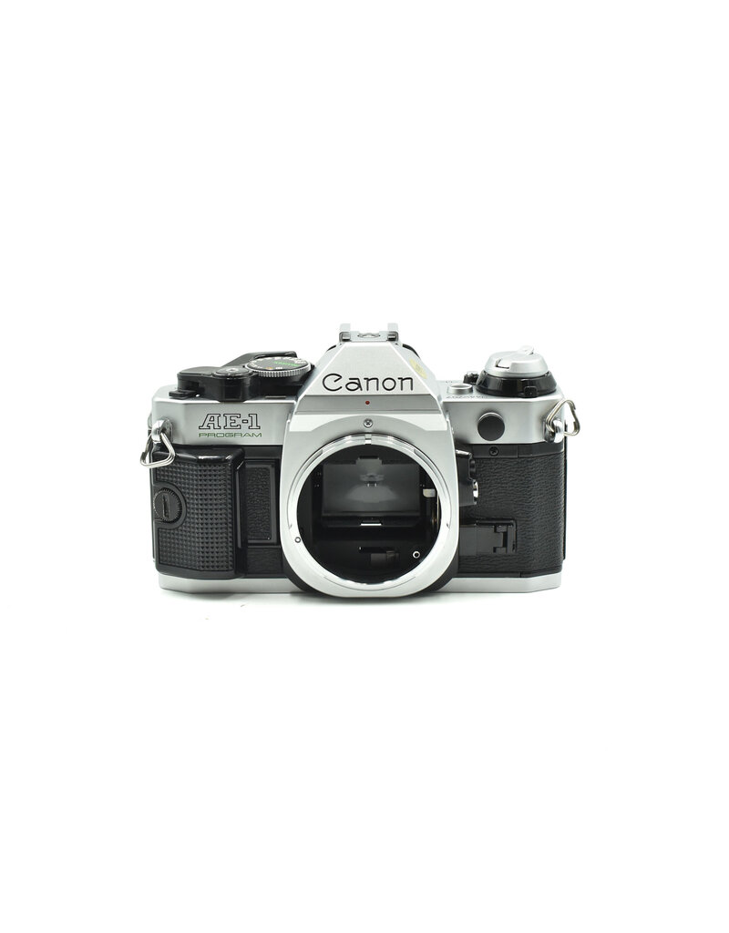 Canon Pre-Owned Canon AE- 1 Program Body Only, Silver (35mm Film Camera)